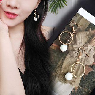 Pearl Hoop Earring