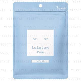 Lululun - Pure Face Mask Moist 7 Pcs