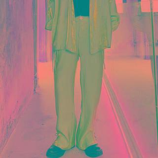 Holographic Harem Pants