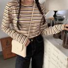 Slim-fit Stripe Long-sleeve T-shirt