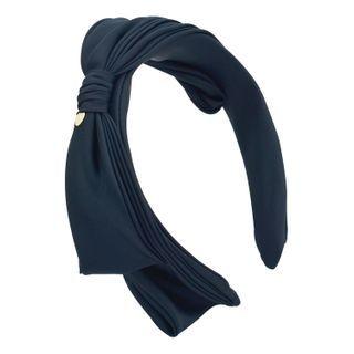 Layered-bow Satin Hair Band