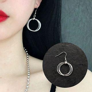 Stainless Steel Multiple Hoop Earring