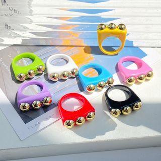 Geometry Resin Rings