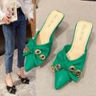 Pointed-toe Sandals