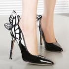 Butterfly-accent Pumps