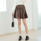 Velvet Flared Skirt