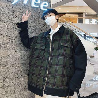 Patchwork Checked Jacket