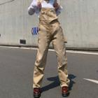 Patchwork Straight-fit Jumpsuit