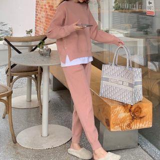 Set: Sweater + Knit Pants