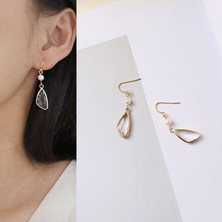 Droplet Earring 1 Pair - Gold - One Size
