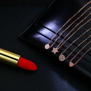 Rhinestone Necklace (various Designs)