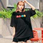 Graphic Print Over-fit T-shirt