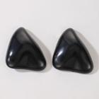 Irregular Matte Earring 1 Pair - 16127 - Black - One Size