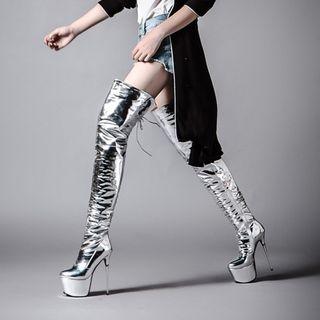High-heel Platform Over-the-knee Boots