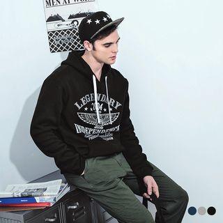 Wing Graphic Fleece Lined Hoodie