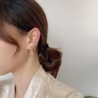 Leaf Earring 1 Pc - Right Side - Gold - One Size