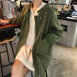 Puff-sleeve Zip Jacket