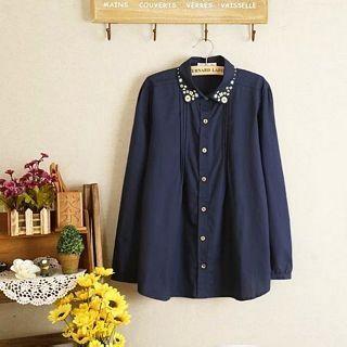 Floral Collar Shirt