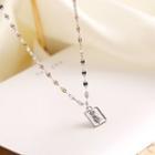925 Sterling Silver Rose Pendent Necklace Necklace - One Size