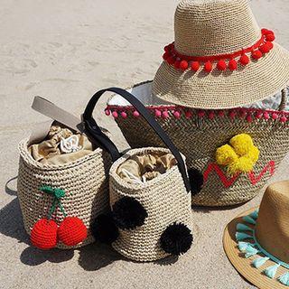 Straw Beach Handbag