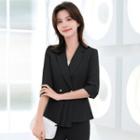 Elbow-sleeve Blazer / Dress Pants / Skirt