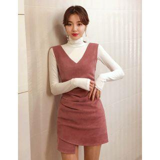 Dali Hotel Sleeveless Ruched Minidress