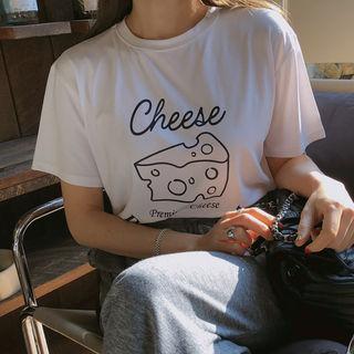 Cheese Printed T-shirt