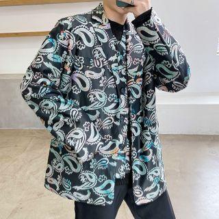 Patterned Blazer / Vest / Set