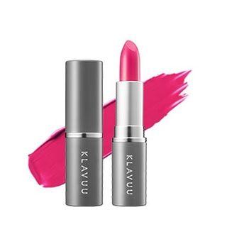 Klavuu - Urban Pearlsation Satin Lipstick #flower Pink 3.5g