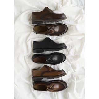 Stitched Cowhide Oxfords