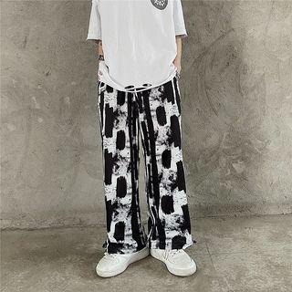 Striped High-waist Shorts / Pants