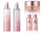Jayjun - Blooming Rose Skin Care Set: Water Toner (140ml + 15ml) + Water Emulsion (140ml + 15ml) + Water Cream 10ml 5 Pcs