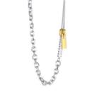 Stainless Steel Necklace 2068 - Necklace - Silver - One Size