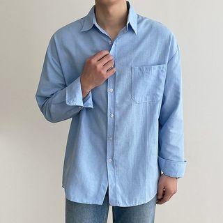 Patch-pocket Oxford Shirt