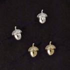 Rhinestone Chestnut Stud Earring