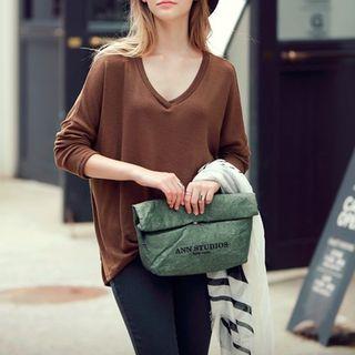 Long-sleeve T-shirt Green - One Size