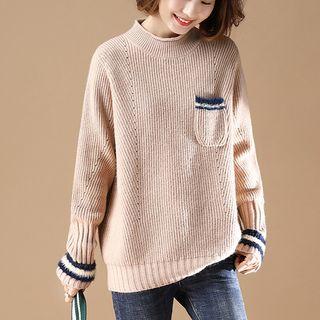 Contrast Sweater