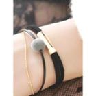 Faux-suede Tassel Bracelet