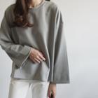 Round-neck Boxy-fit Pullover