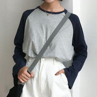 Two-tone Long Shirt