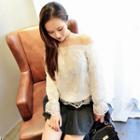 Off-shoulder Lace Top