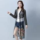 Print Sheer Light Jacket