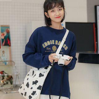 Set: Lettering Sweatshirt + Shawl