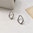 Irregular Alloy Earring 1 Pair - Silver - One Size