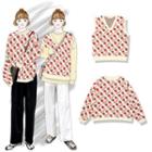 Strawberry Sweater / Knit Vest