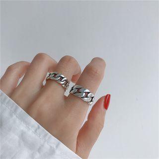 Hoop Link Open Ring