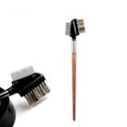 Wooden Handle Eyebrow Comb One Size - One Size