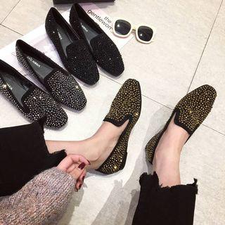 Rhinestone Moccasin
