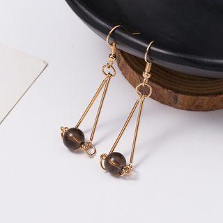 Planet Triangle Drop Earrings As Shown In Figure - One Size