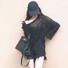 Sheer Long Sleeve T-shirt